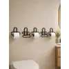 Siyah Metal Tuvalet Kağıdı Tutucu 5’li Set Yapışkanlı Duvar Tipi Banyo WC Askısı