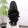 Siyah Renk Bebek lı Fiber Sen Tül Peruk