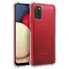 SM Galaxy A02S - M02S Anti-Drop Shockproof Darbe Emici Silikon Kılıf-(5775)