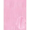 Soft Pembe Püsküllü Kapı Perdesi - Parti, Baby Shower, Cinsiyet Partisi 1x2 m