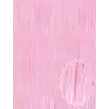 Soft Pembe Püsküllü Kapı Perdesi - Parti, Baby Shower, Cinsiyet Partisi 1x2 m
