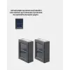 Solar Dış Mekan Aplik Su Geçirmez Dayanıklı LED Aydınlatmalı