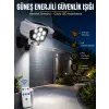 Solar Lamba Kamera Görünümlü Duvar Lambası Dönebilen Bahçe Aydınlatması