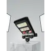 Solar Panelli 3 Lens Dış Mekan Güvenlik Kamerası Hareket Algılamalı LED Aydınlatmalı