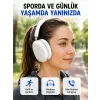 Stereo Ses Kaliteli Bluetooth Kulaklık | Katlanabilir ve Ergonomik Tasarım Yeni Nesil
