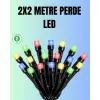 Su Geçirmez Pil Çalışan LED Perde Işık – İç ve Dış Mekan