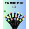 Su Geçirmez Pil Çalışan LED Perde Işık – İç ve Dış Mekan