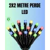 Su Geçirmez Pil Çalışan LED Perde Işık – İç ve Dış Mekan