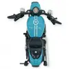 Sürtmeli Işıklı Sesli Chopper Motor Turkuaz 15cm - 1 ADET