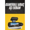 Sürüş Kamerası Video Kaydedici Hareket Algılama Gece Görüşlü