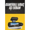 Sürüş Kamerası Video Kaydedici Hareket Algılama Gece Görüşlü