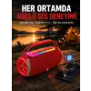 Suya Dayanıklı 20W RGB Hoparlör Bluetooth, USB, SD Kart ve AUX Girişli