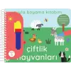 Suyla Boyama Kitabım - Çiftlik Hayvanları