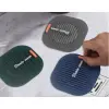 Süzgeçli Lavabo Gider Koruyucu Mat Gri