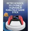 Tak Çalıştır Mini Retro GamePad | 520 Klasik Oyun