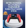 Tak Çalıştır Mini Retro GamePad | 520 Klasik Oyun