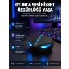 Tam Kablosuz Oyuncu Kulaklığı 5.0 Bluetooth LED Kontrollü Yeni Nesil