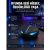 Tam Kablosuz Oyuncu Kulaklığı 5.0 Bluetooth LED Kontrollü Yeni Nesil