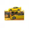 Tarmac Works 1/64 Honda Integra TYPE R DC2 MUGEN Sunlight Yellow
