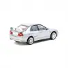 Tarmac Works 1/64 Mitsubishi Lancer GSR Evolution IV Silver with Tarmac Cards