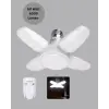 Tasarruflu Pervane LED Ampül 4 Kollu 60 Watt Geniş Alan Aydınlatma