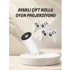 Taşınabilir Android Projeksiyon Ayaklı Çift Kollu 4K Çözünürlüklü Sinema Projeksiyonu