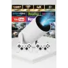 Taşınabilir Android Projeksiyon Ayaklı Çift Kollu 4K Çözünürlüklü Sinema Projeksiyonu