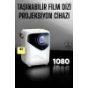 Taşınabilir Android Projeksiyon Wifi Destekli 4K Multimedia Tabanlı Ev Ve Ofis Tipi