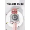 Taşınabilir Bluetooth Karaoke Mikrofon: Hafıza Kart Girişli, Etkileyici Performans