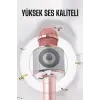 Taşınabilir Bluetooth Karaoke Mikrofon: Hafıza Kart Girişli, Etkileyici Performans