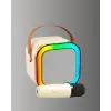 Taşınabilir Karaoke Mikrofon Seti Bluetooth Hoparlörlü Yeni Nesil