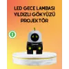 Taşınabilir Lityum Bataryalı Led Gece Lambası ve Projektör