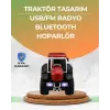 Taşınabilir Nostaljik Araç Tasarımlı Bluetooth Hoparlör