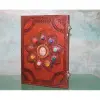 Taşlı Deri Defter Model 14