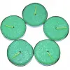 Tea Lights Yeşil Mum 5 li 1 Paket