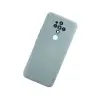Tecno Camon 16 Kılıf Nano İçi Kadife  - Buz Misi