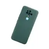 Tecno Camon 16 Kılıf Nano İçi Kadife  - Koyu Yeşil