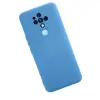 Tecno Camon 16 Kılıf Nano İçi Kadife Silikon - Mavi