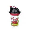 Tedy Pipetli Çuk Içecek Bardağı Desenli Bardak 300ml