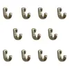Tekli Bijuteri, Dekor Askısı - Nikel, 100 Adet, 10x18x22 Mm