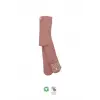 Tekli Kaymaz Mix Havlu Külotlu Çorap 50501 Pudra