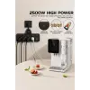 Termal Akım Korumalı 4’lü Duvar Tipi Priz 2x Usb 2x Type-c Çıkışlı Grup Priz Çoğaltıcı Siyah (2500w)