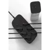 Termal Akım Korumalı 6’lü Priz 4x Usb 2x Type-c Çıkışlı Grup Priz Çoğaltıcı (3500w) Siyah