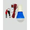 Timsah Kıskaçlı 12V LED Ampul Kamp ve Acil Durum Lambası