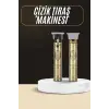 Tıraş Makinesi Şarjlı Çizik Tıraş Paslanmaz Çelik Bıçaklı 4 Taraklı