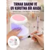 Tırnak Matkabı ve LED Oje Kurutucu 2’li Profesyonel Bakım Seti Yeni Nesil