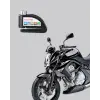 Titreşim Sensörlü Alarmlı Motosiklet Disk Kilidi 14mm Çelik Çift Kilitleme