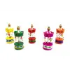 Toptan Mini Ahşap 6lı Atli Karinca