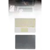 Touchpad Tüm Cihazlara Uyumlu Bluetooth Klavye Touchpad Slim Kablosuz Wifi Q Klavye