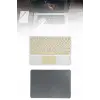 Touchpad Tüm Cihazlara Uyumlu Bluetooth Klavye Touchpad Slim Kablosuz Wifi Q Klavye